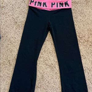 Victoria’s Secret Pink Leggings Wide Leg Yoga Pant